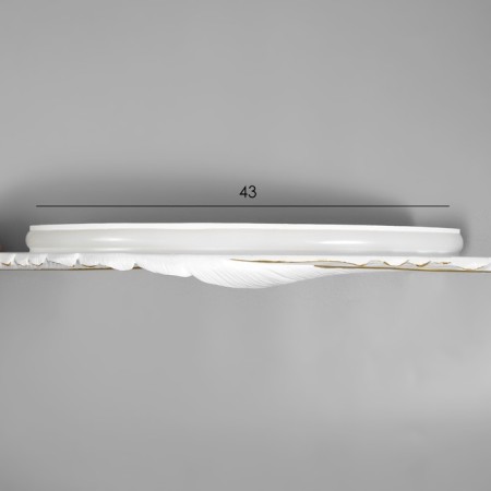 Bra "feather" LED 22W 4000K white 17x4x64cm-7