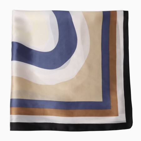 Women's scarf minku rr 70*70 cm, col. beige-2