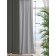 Set of curtains "Canvas", size 200x270 cm, 2 pcs, gray color, asphalt