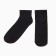 Male socks shortened, black color, rr 27-29