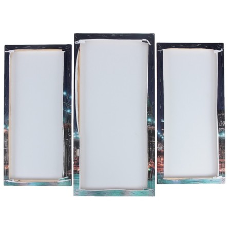 Modular picture "Night Bridge" (2-25x52; 1-30x60) 60x80 cm-2