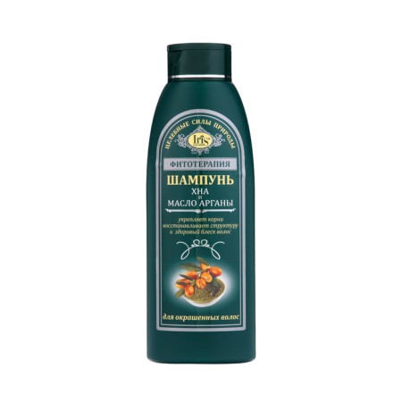 Hair shampoo "Hnna and Argan oil" for dyed hair, 500 ml