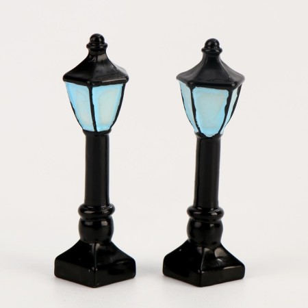 Puppet miniature "City Lantern", set 2 pcs., Size 1 pc. - 1.2 × 1.2 × 5.5 cm-1