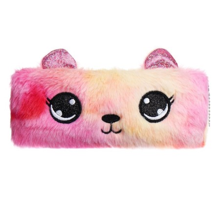 Penal School fur on the zipper Calligrata "Mishka", mix-6