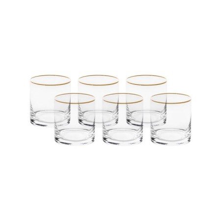 A set of glasses for whiskey, decor “Gold Gold”, 410 ml x 6 pcs.-1