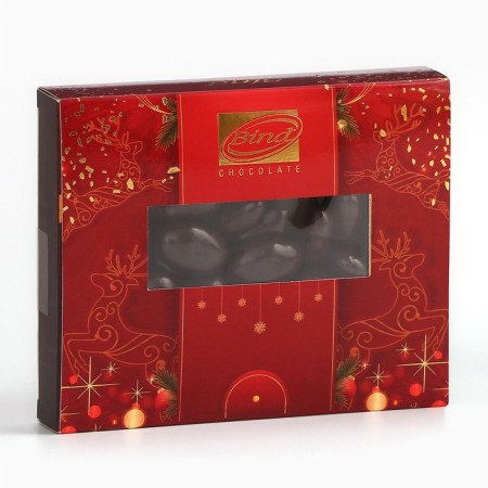 Chocolate dragee "Biscuit in Chocolate" with an orange taste, 100 g