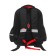 Frame backpack 36 x 28 x 20 cm, Grizzly, black/red