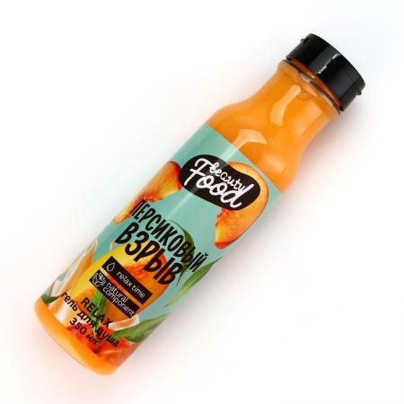 Гель для душа, 350 мл, аромат персика, BEAUTY FOOD-2
