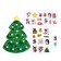 New Year's Velcro game "New Year! Funny animals »Mix (Tigers/Gobbles)