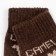 Women's socks, brown color, size 23-25