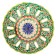 Rishtan ceramics "Flowers", 25 cm, mix