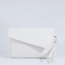 Bag-clate on the magnet, strap on the wrist, white color