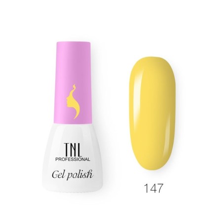 TNL Mini Gel-fluid “8 feelings”, No. 147 lemon seal, 3.5 ml
