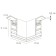 Corner Connector for the Arte Lamp Expert-Acessories A590606, 2.4x8x5.1 cm, black