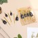 Set of candles for the cake, 7 pcs "Champagne", black, golden