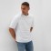 Men's T-shirt from organic cotton Minaku Oversize Fit: White color, rr 56