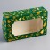 New Year. The box is folding, confectionery packaging with the "Happy Moments" window, 25 x 15 x 7 cm