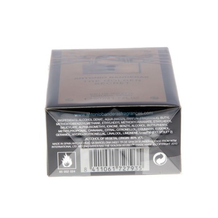Water Water Antonio Bandras Golden Secret, 50 ml-1
