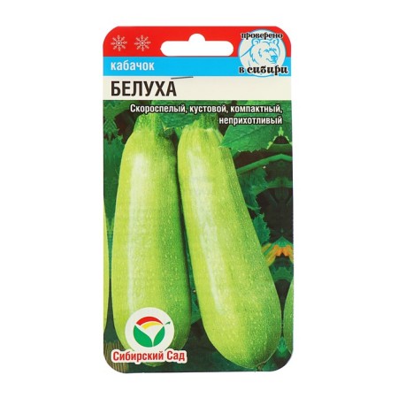 Belukha zucchini seeds, 5 pcs.-1