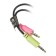 Headphones with A4Tech HS-60 Microphone Black 2.5m Monitor headulery