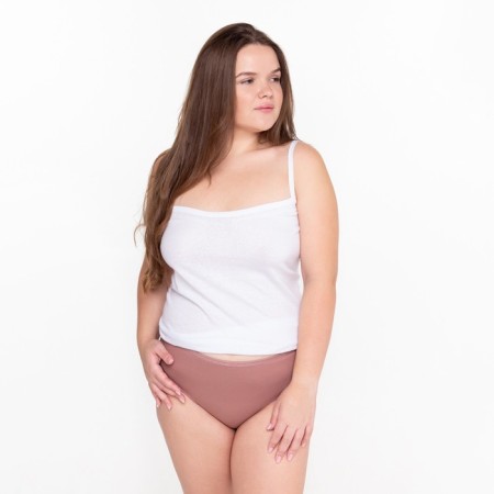 Panties female slips, mokko color, size 52-54 (2xl)-1