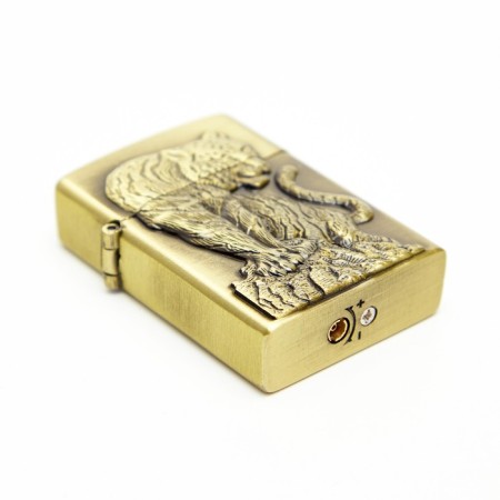 Gas lighter "Tiger", 5.1 x 3.2 x 1.3 cm-2
