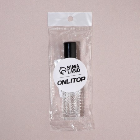 The perfume bottle "Transparent pattern", with a spray, 15 ml, black color-16