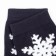Women's socks, blue color, size 23-25