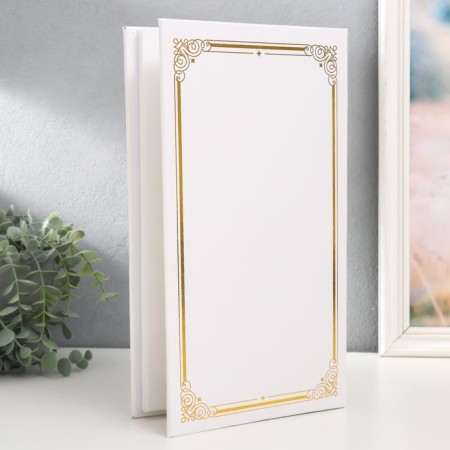 Photo album in 300 photos 10x15 cm, vinyl. Cover, plastic. Classique sheets white-1