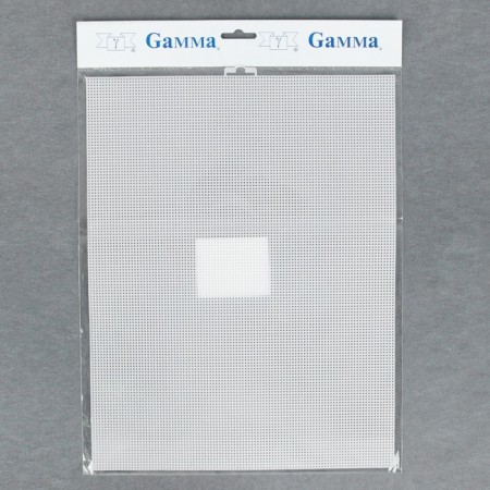 Embroidery canvas, 26 × 33 cm, white color-2