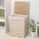 Storage basket wicker share "Coos", 43 × 34 × 53 cm
