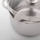 Magistro Klimena stainless steel pan, 4.6 l, lid-durtered, plum nose, capsule, induction