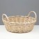 Basket "Ushas", No. 3, Dno = 24 cm, Dopt = 31 cm, h = 9 cm, manual weaving, vine