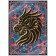 A set for the manufacture of a dioramic picture "Dragon. Table Tattoo "