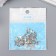 Decor Metal for creativity "Witch on a broomstick" Silver G039B931 set 30 pcs 1.1x0.9 cm