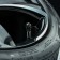 Torso valve cap, "skull", black, set 4 pcs