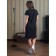 Women's dress, size 44, black color