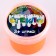 Slime "Glass" "Party Slime", 90 g, orange neon