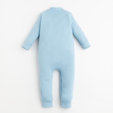 Combineson crumb I am “pajamas”, blue color, height 62-68 cm-5