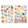 Reusable stickers set “I am learning English”, A4, 2 pcs.