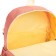 School backpack from textiles with a zipper, 4 pockets, coral color