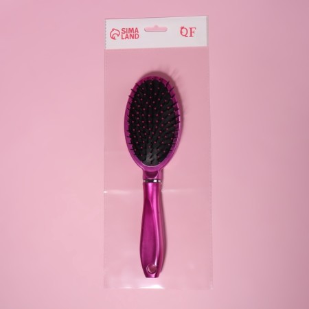 Massage comb, 7.5 × 24 cm, raspberry color-4