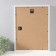Photo frame MDF "Valerie" 30x40 cm with a paspartt 21x30 cm, white (plastic screen)