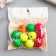 Beads for creativity tree "Balls Color Neon" set 10 pcs d = 2.5 cm