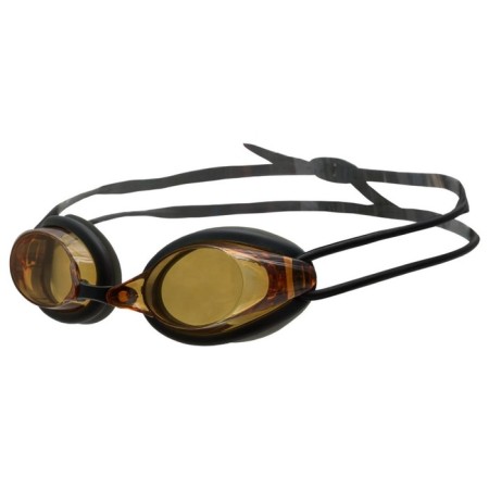 ATEMI R102 swimming glasses, starting, silicone, black/amber color