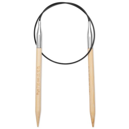 Circular knitting needles, bamboo, 7.0 mm/60cm, 1 pc-1