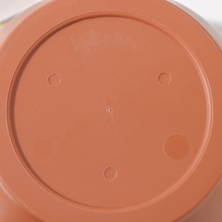 Pot for flowers with a pallet "Antik", 3.6 l, d = 22 cm, terracotta color-3