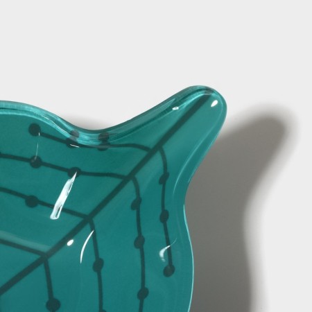 Glass shareholder "Liszt", 80 ml, 13 × 8.1 × 3.4 cm, blue color-4