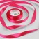 Satin tape, 20 mm × 23 ± 1 m, raspberry color No. 72
