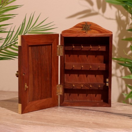 Key of the "Stupe" 18x9x30 cm, a tree shisham-3
